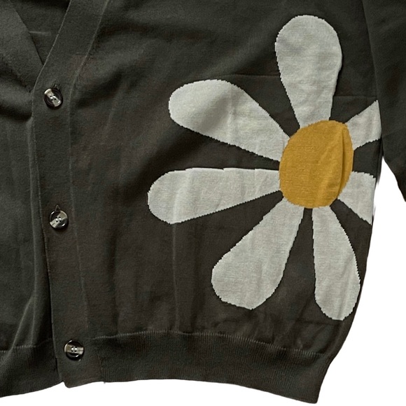 Natural Life Live Happy Cotton Cardigan Sweater - Picture 3 of 8